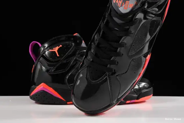 Bmlin Shoes Jordan Air 313358-006 7 Patent Retro Black 0527
